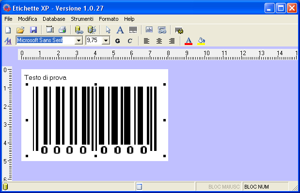 Screenshot for etichettexp 4.2
